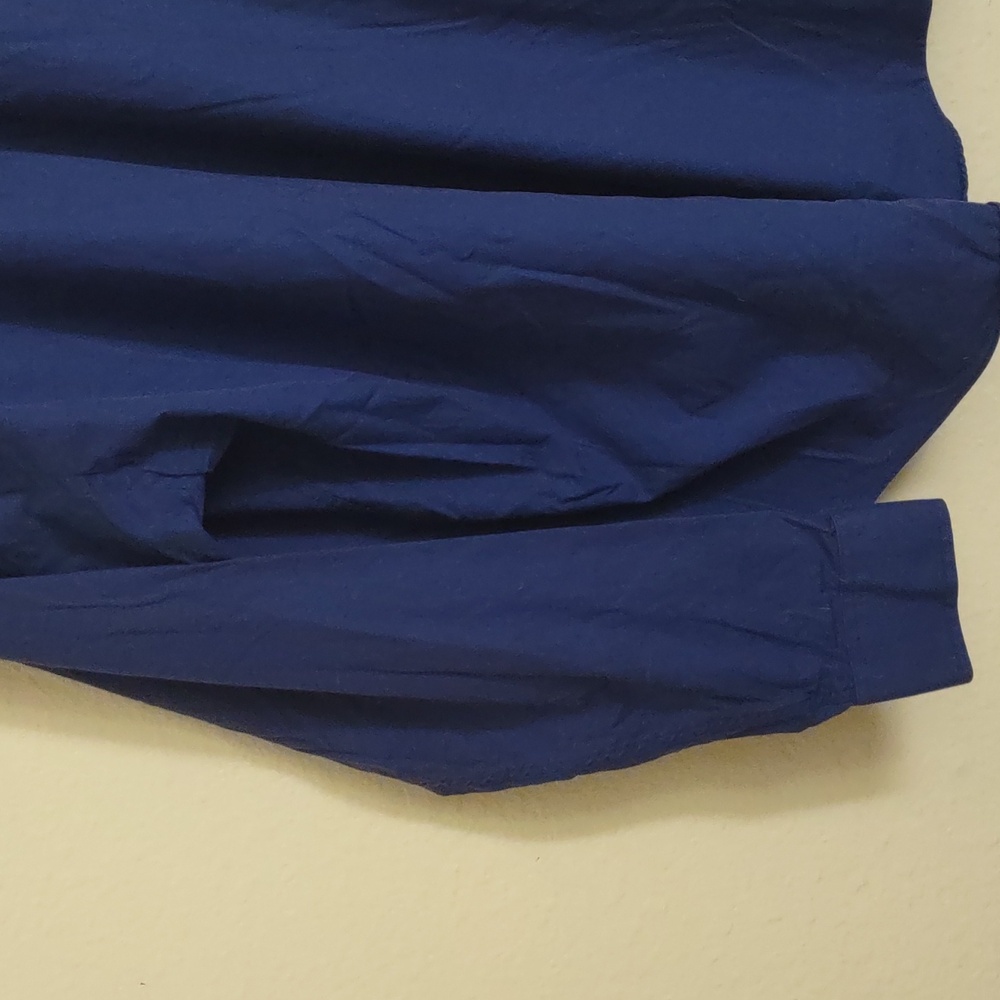 SLIGHTLY USED IZOD ROYAL BLUE SIZE XLARGE LONG SLEEVE BUTTON DOWN - Picture 13 of 14